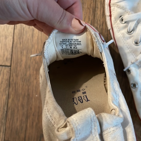 Boat shoe converse, barely worn - Picture 3 of 3